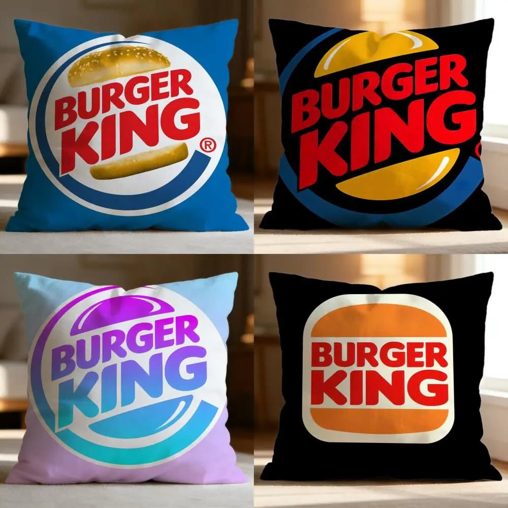 Fodera per cuscino BBurger Kinged popolare, morbida e lavabile, multiuso per divano, letto, viaggi e ufficio