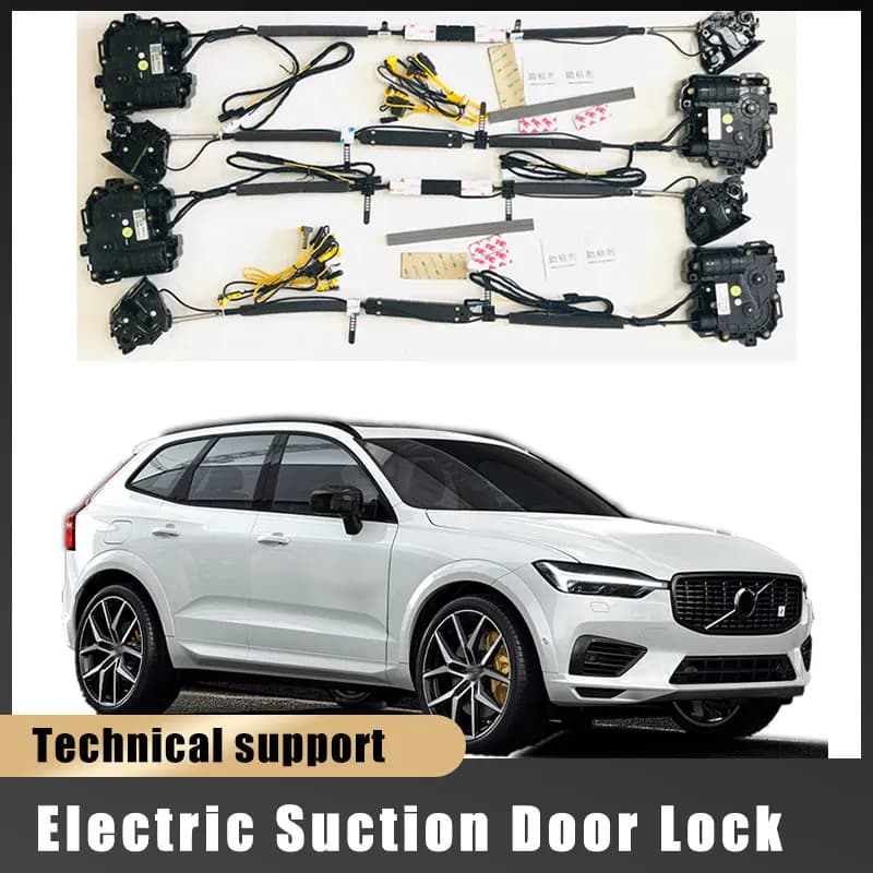 For Volvo XC60 Smart Auto Electric Suction Door Lock Automatic Soft Close Door Super Silence Vehicle Door