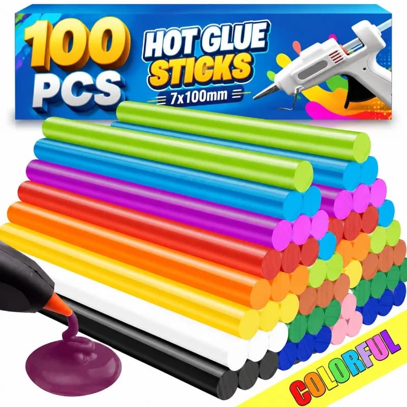 Multicolor Hot Melt Glue Stick Strong Viscosity Glue Paintless Repair Strip DIY Hot Melt Glue Gun Adhesive Rod Heat Pistol Stick