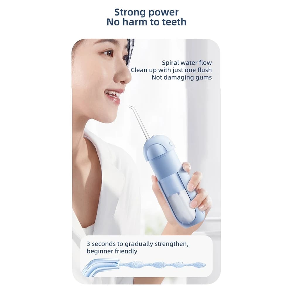 [AA49] Electric Toothbrush with White Tooth Cleaner, Home Dropping Brush
