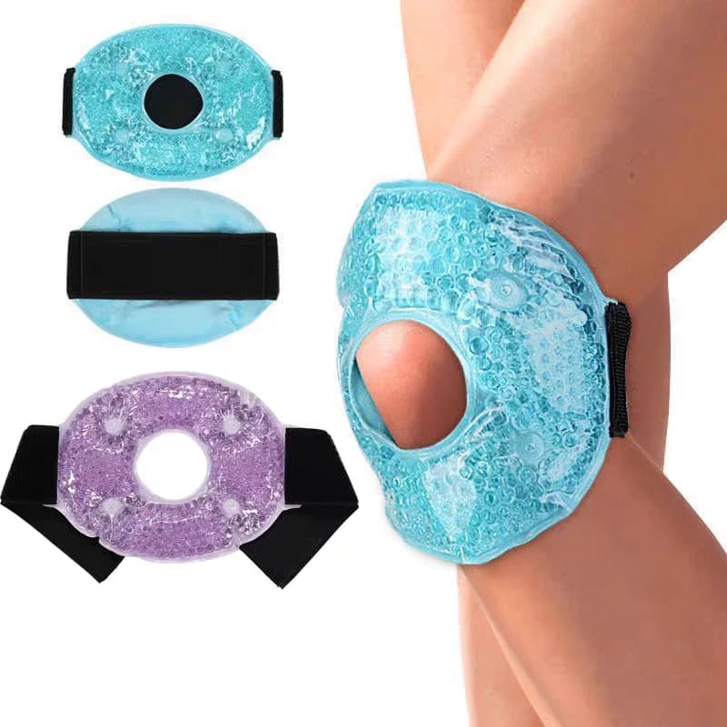 Impacco di Ghiaccio Riutilizzabile Grande, Impacco Caldo/Freddo in Gel per Ginocchia, Caviglie, Spalle, Testa, Recupero Sportivo