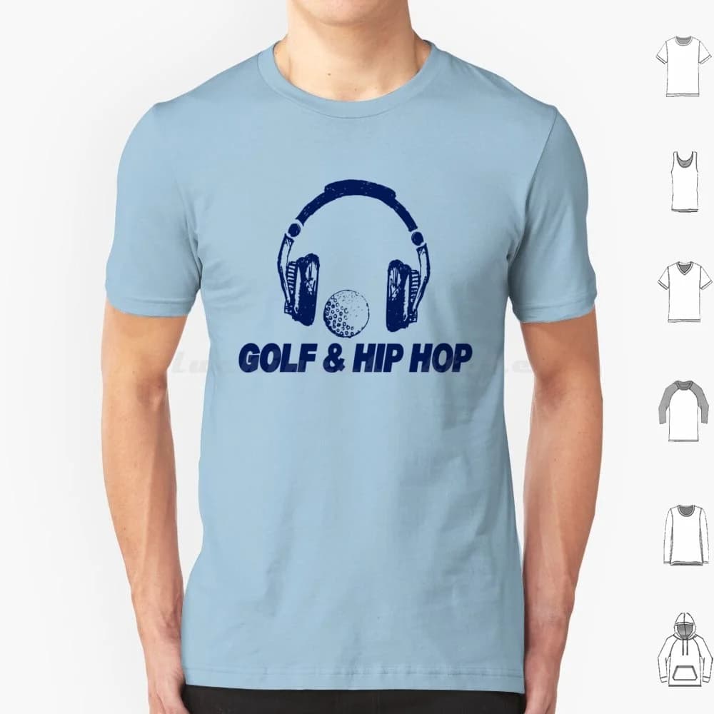 Maglietta da golf e hip-hop Uomo Donna Bambini 6xl Golf Cultura musicale hip-hop Eastside Golf