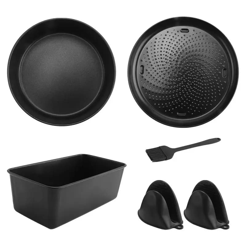 Air Fryer Accessories For 6. 5 QT And 8 QT Ninja Foodi,Air Fryer Bake Kit , Non-Stick Coating,Dishwasher Safe-A21R