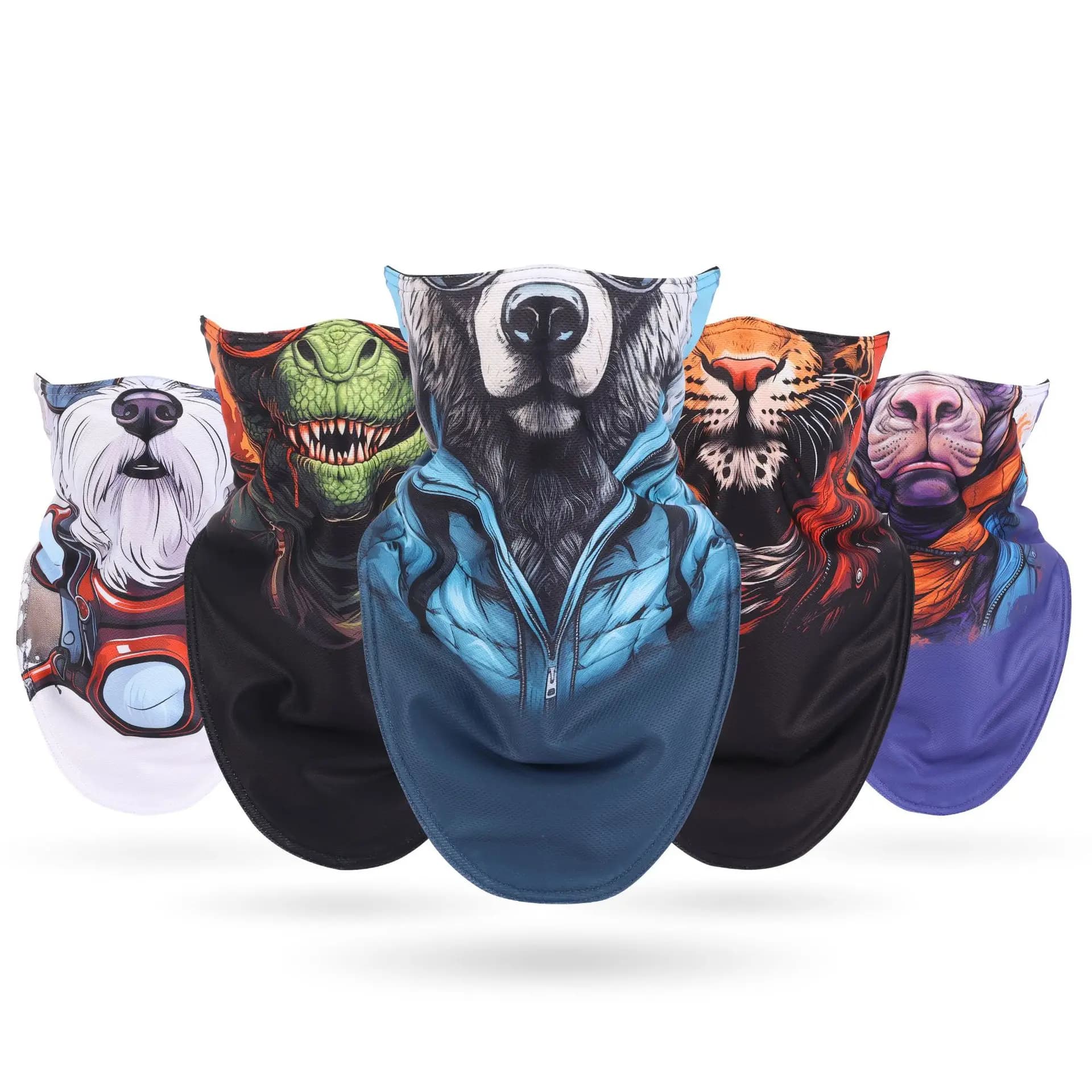 Sciarpa da sci in pile invernale, maschera da ciclismo, copricapo bandana da snowboard, scaldacollo, bicicletta triangolare, berretti con bavaglini addensati