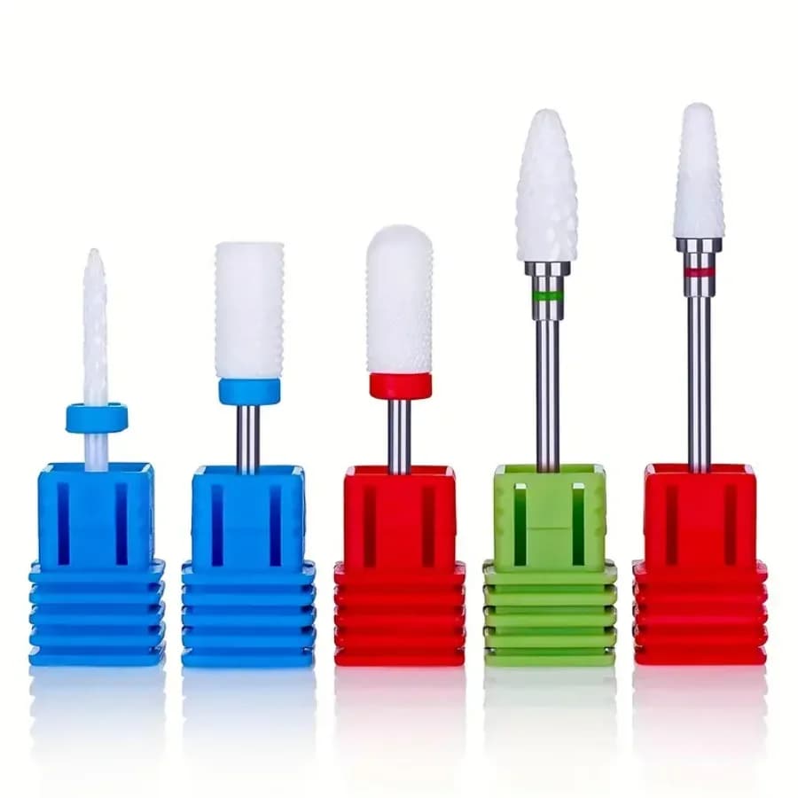Frese per unghie per manicure, accessori per fresa per unghie, testine per levigatura unghie