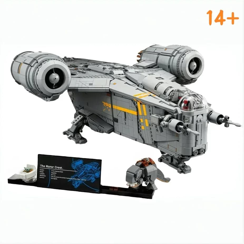 Disney 6187PCS Blocchi da costruzione per veicoli spaziali di grandi dimensioni, kit educativo fai-da-te, regalo per le vacanze e decorazione per la casa compatibile con i mattoncini LEGO