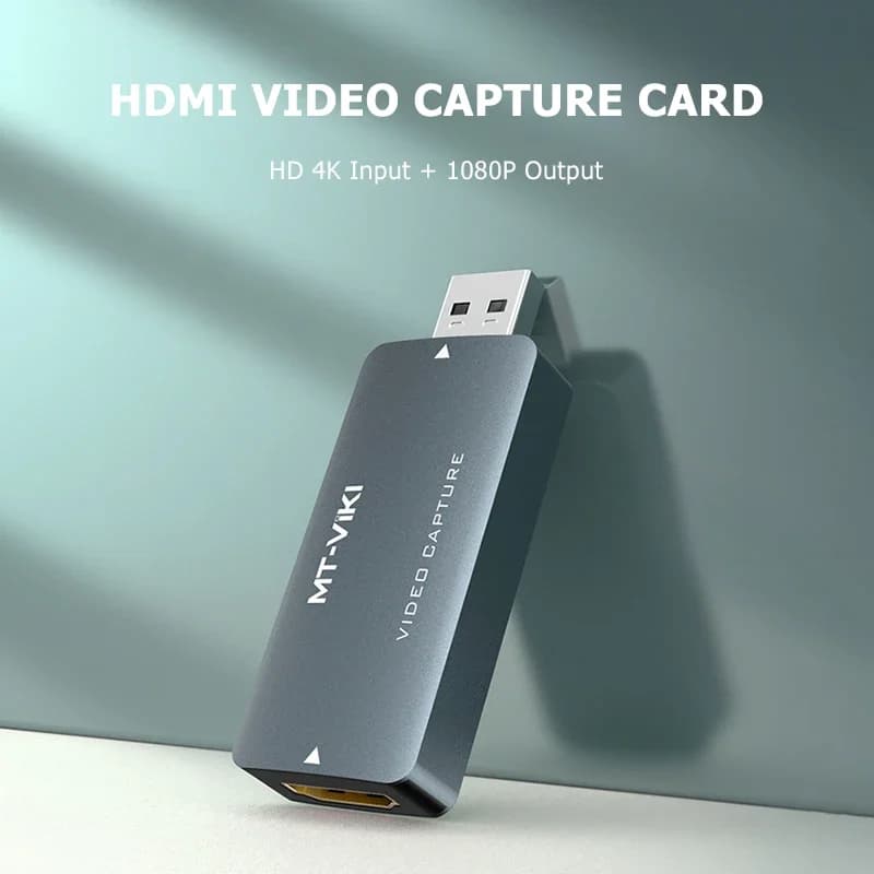 Scheda di acquisizione video 4K USB 2.0 Scatola di registrazione per videocamera Hdmi applicabile per videocamera da gioco PS4 Registrazione in streaming live