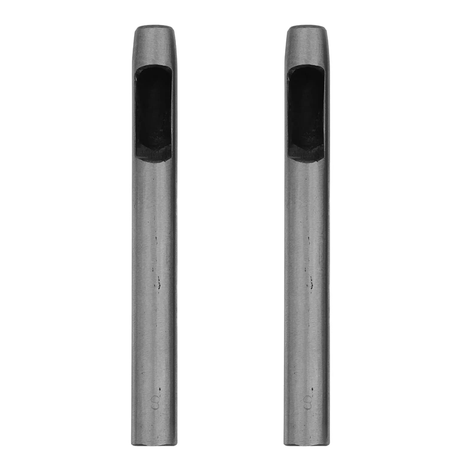 Set of 2 8mm Round Tip Drills for Belts, Watch Straps, Handbags, Crafts, DIY, Leather Processing, Rubber and Canvas