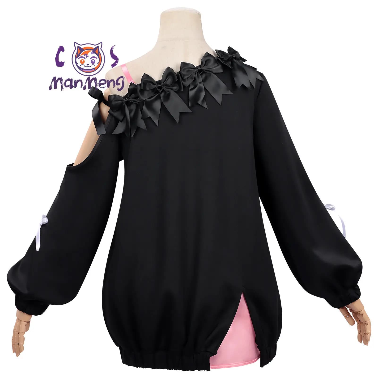 Neverness to Everness New Lacrimosa New Moon Lullaby Cosplay Costume Black Gothic girl cute long sleeved skirt socks Halloween