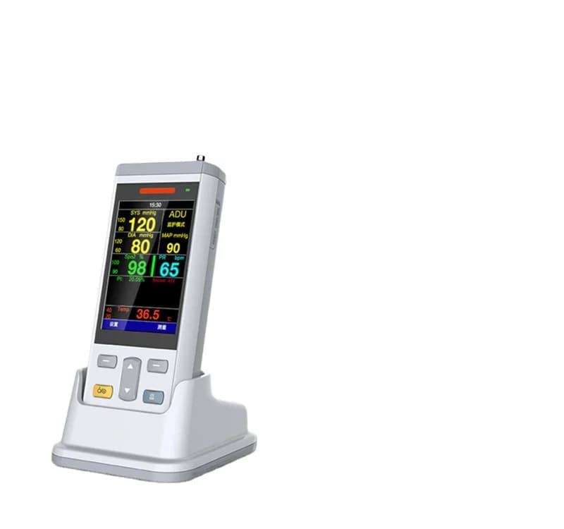 3.5inch Veterinary Vital Signs Monitor Pulse Oximeter for Dog,cat,horse VT200V