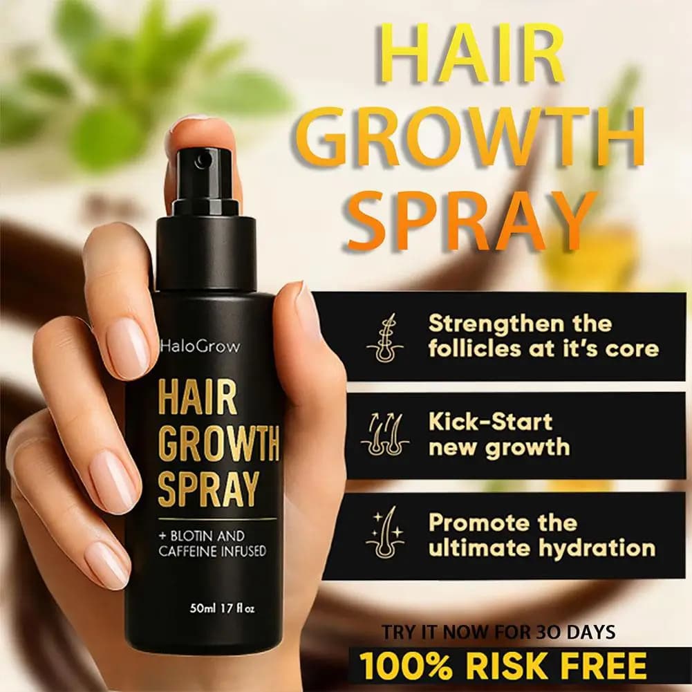 Spray per la crescita dei capelli Biotina e caffeina Infuso Addensare Spray per la cura dei capelli Ripristina danni Addensare i capelli Delicato Non irritante 50ml