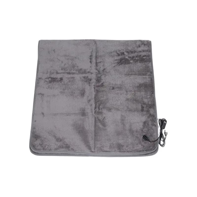 [NEWA08R】 Electric Heating Blanket USB Heater Blanket Plush Winter Warm-Up Adjustable Temperature Timing Heating Pad 80X160 Cm