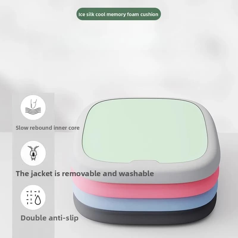 Memory Foam Car Seat Cushions With Lumbar Support Are Suitable for Car And Office Seat Cushions Providing A Cool And Breathable