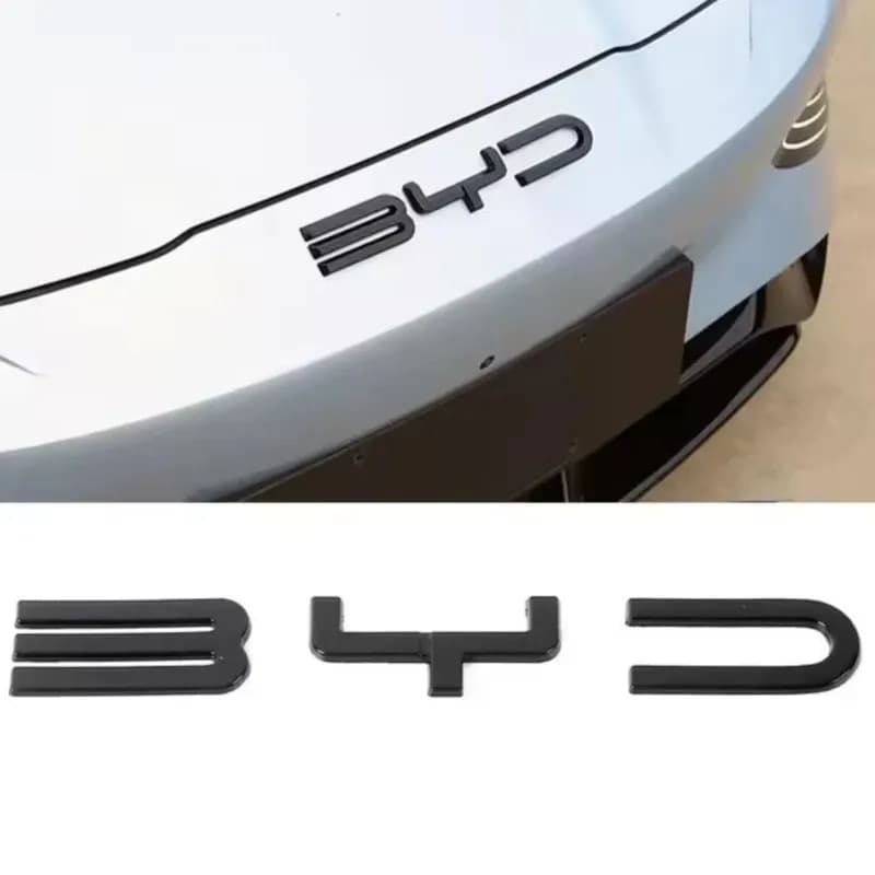 Auto Anteriore Emblema Tronco Volante Logo Adesivi Nessun Smontaggio Richiesto Per BYD SEAL HAN SONG YUAN DOLPHIN ATTO 3 Accessori