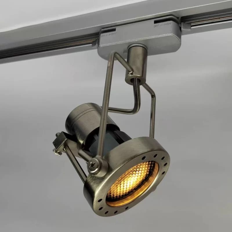 Faretto in stile industriale vintage Faretto antiriflesso GU10 Plafoniera retrò montata su superficie utilizzata per soggiorni, bar