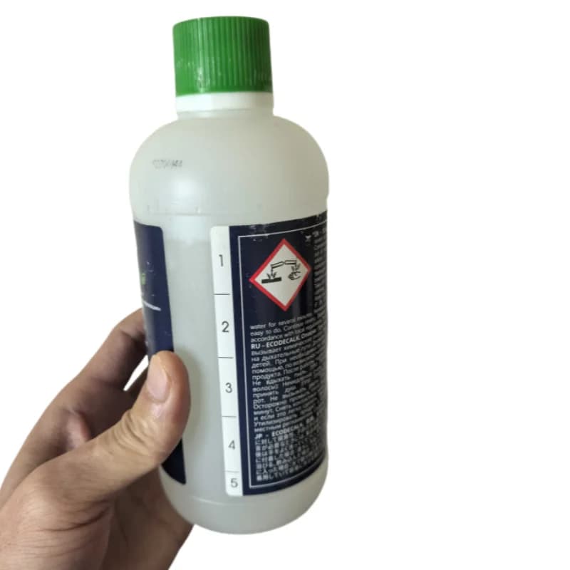 500 ml original detergent solution for the replacement of DeLonghi coffee machine