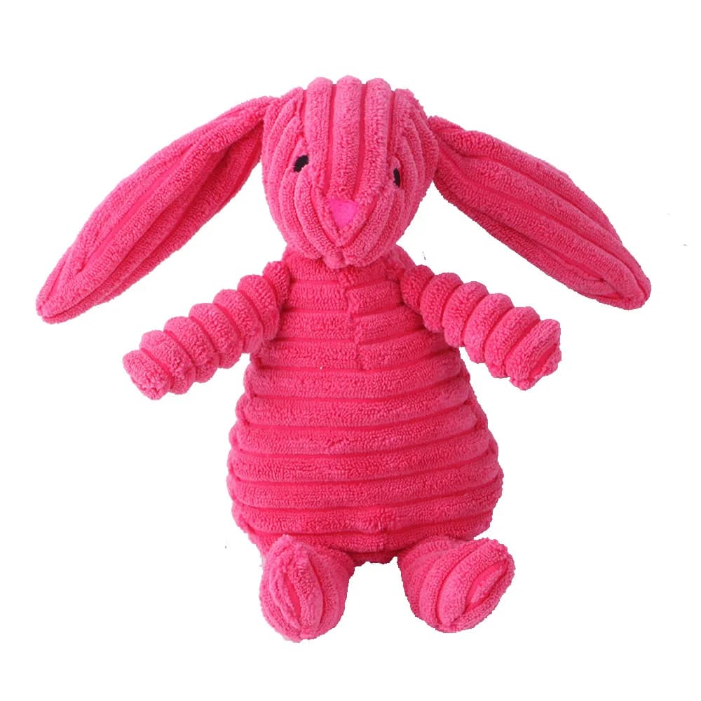 Pet Toy Puppy Puppy denti rettifica e ventilazione Training velluto a coste scimmia maiale peluche vocale