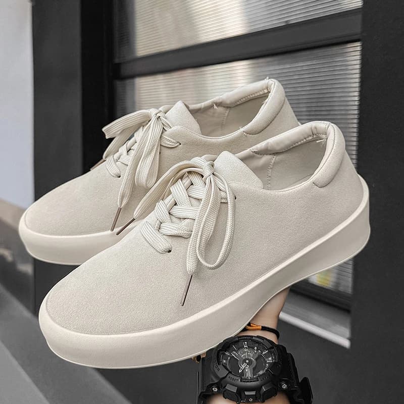 Men's casual shoes simple and fashionable board shoes artistic and versatile low top shoes outdoor casual sports walking shoes