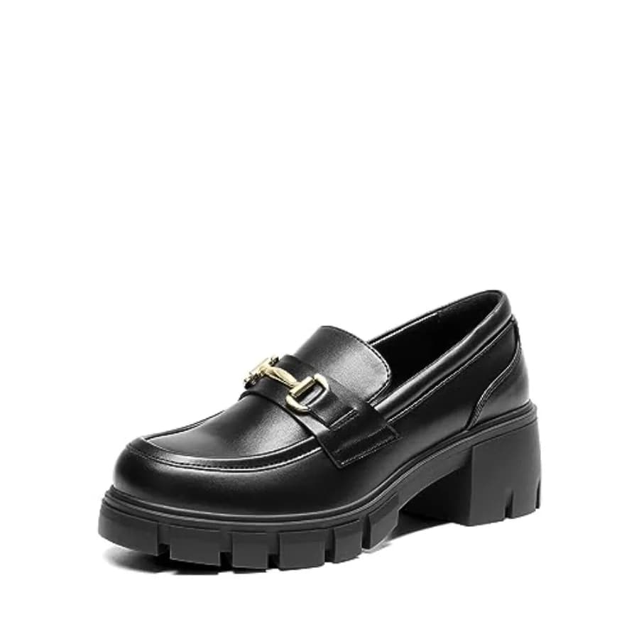 DREAM PAIRS Mocassini con Plateau e Suola Spessa da Donna
