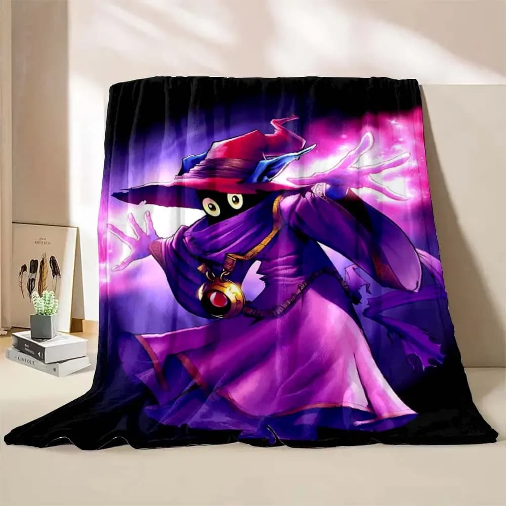 6 dimensioni Mago 0-Orko Coperta stampata Calda morbida e confortevole Casa Viaggio Coperta da campeggio Divano Biancheria da letto Coperta Regalo