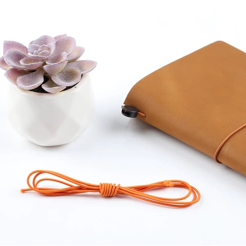 3 Meters Colorful Elastic Rope for Traveler Notebook Travel Diary DIY Elastic Band String Hand String Rope Rubber Strap