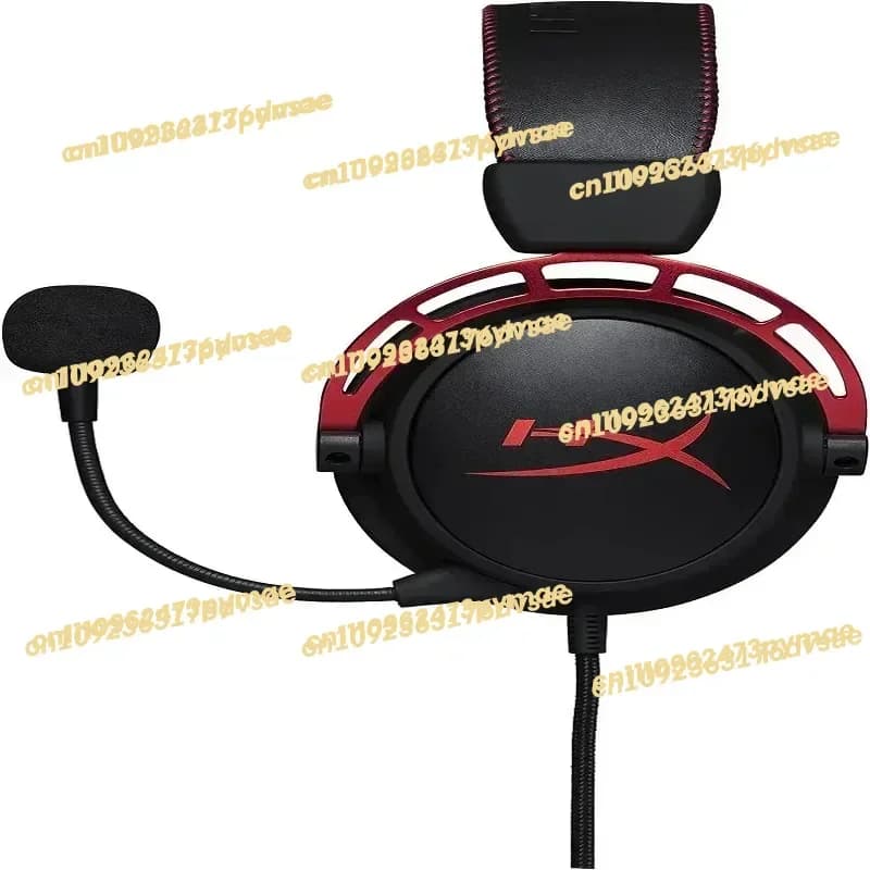 Nuove cuffie da gioco cablate HyperX Cloud Alpha con driver a doppia camera, comfort leggendario, telaio in alluminio, microfono rimovibile.