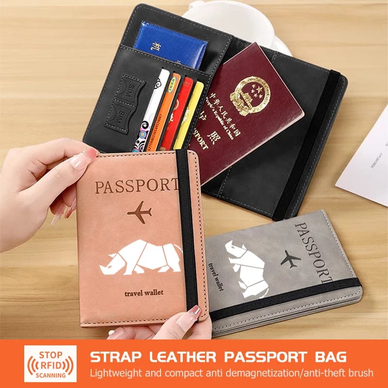 Car Travel Passport Wallet ID Card Holder Protective Cover Purse For Suzuki Jimny jb23 jb64 jb43 jb74 jb53 jb32