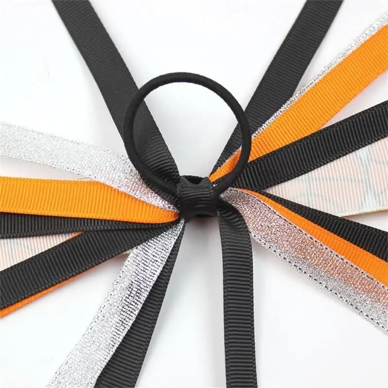 39BD Handmade Volleyball Soccers Print Headbands Comfortable Elastic Hair Rope