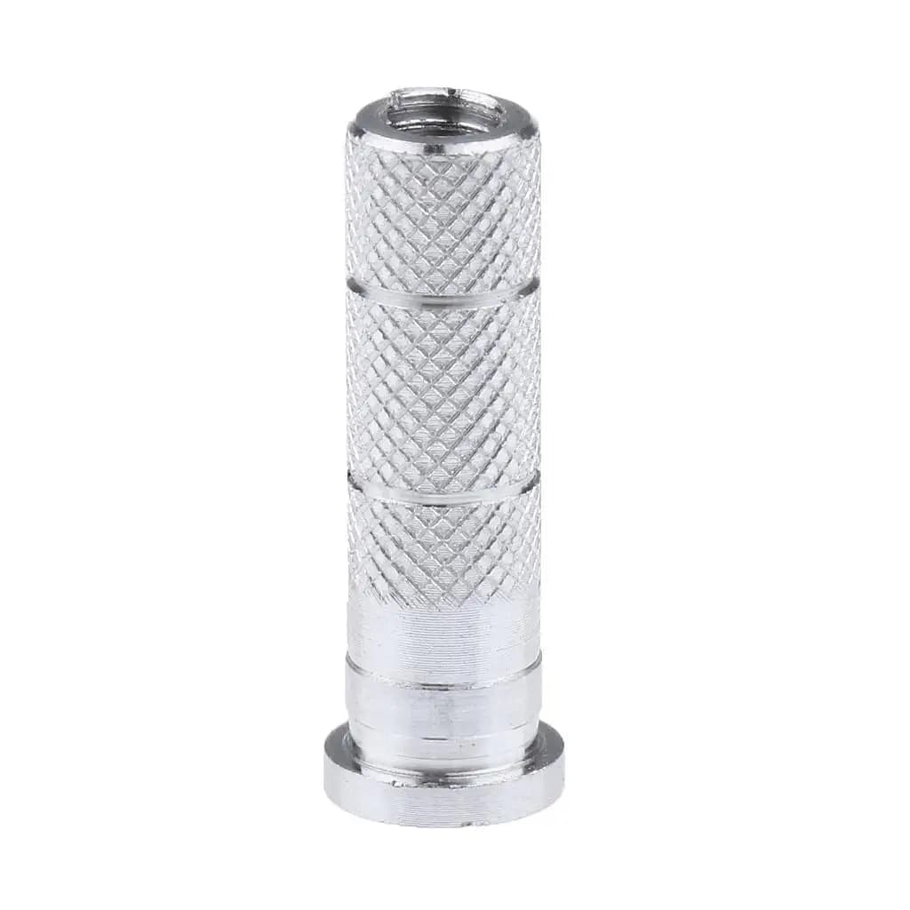 Aluminum Arrow Inserts 6.2mm Threaded Bases Arrow Shaft Adapters Archery Accessories for Target Practice