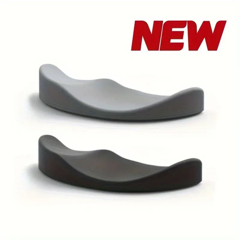 Tappetino Ergonomico per Mouse con Supporto per Polso in Gel di Silicone Antiscivolo, per Ufficio e Gaming, Versione Sinistra/Destra