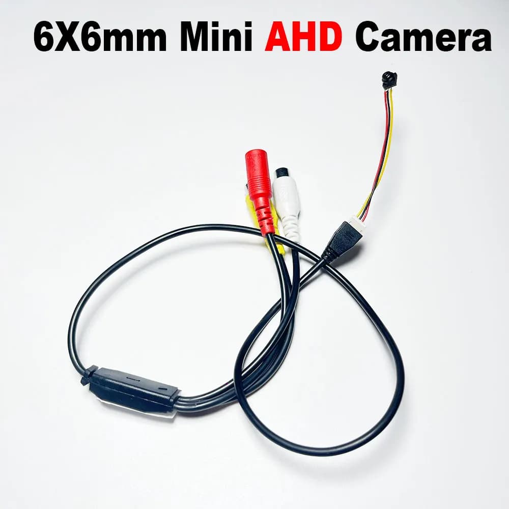 6x6mm Super Mini AHD Camera 1080P 720P CCTV Security Surveillance Video Camera For FPV HD AHD DVR CCTV System