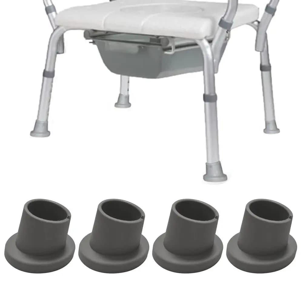 Spare feet for bathroom seat shower chair, 1-1/8 bench rubber feet for chair