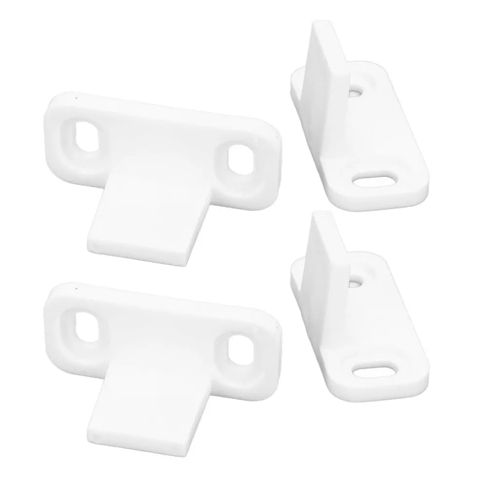 4pcs Accessories POM Barn Door Stopper White Adjustable Barn Door Floor Guide Sliding Door Floor Guide Hotel