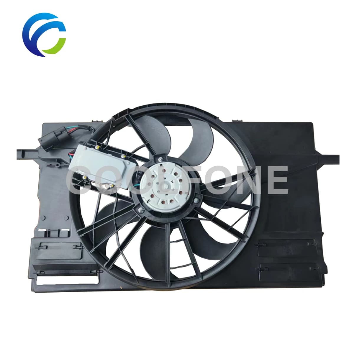 Ventola di Raffreddamento Elettrica con Motore per VOLVO C30 S40 C70 II V50 31261987 30671060 30680587 306805870 30792688 31261988