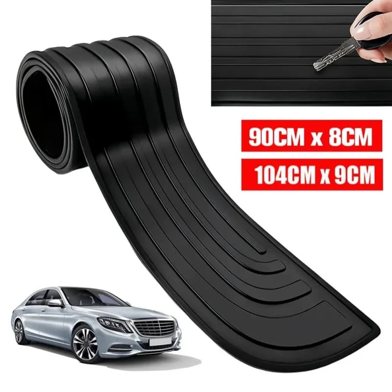 Universal ​Rear Bumper Guard PVC Rubber Protector Strip Car Trunk Door Sill Plate Protector For Bumper Reinforcement Decoration