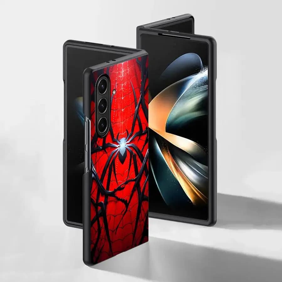 Custodia Creative Spider per Samsung Galaxy ZFold4 Z Fold 7 6 5 4 3 ZFold5 ZFold3 ZFold7 ZFold6 Cover posteriore per telefono