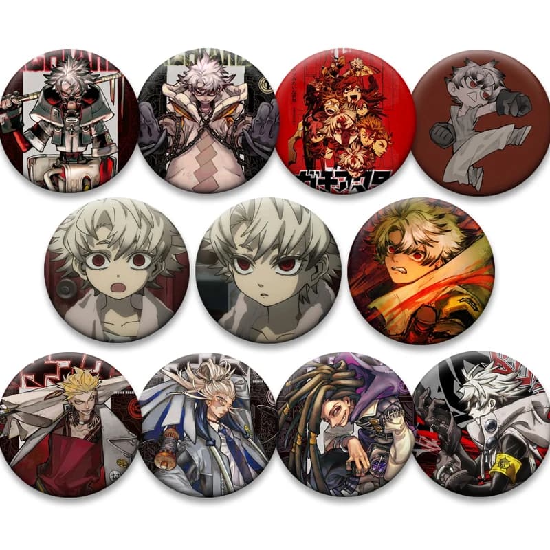Exquisites Badge Cartoon Anime Gachiakuta, Spille Rotonde Creative Handmade, Sandwiches, Accessories Jewelry, Gifts