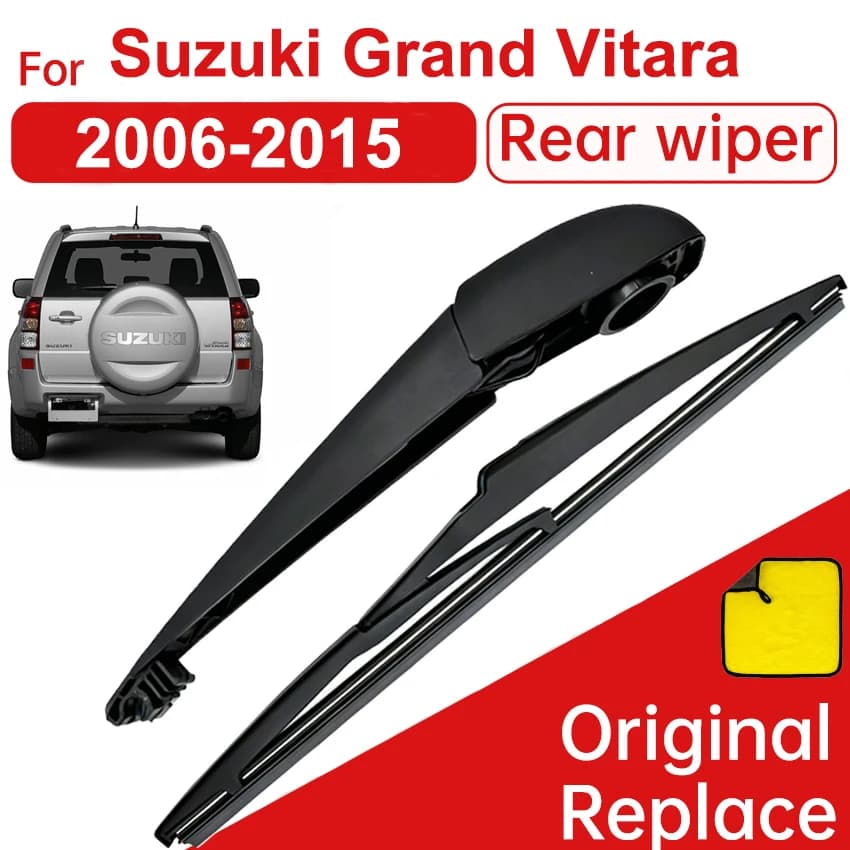 Rear Windshield Wiper Arm & Blade For Suzuki Grand Vitara 2006-2015 OEM 988112B000 Clean Back Windshield Windscreen