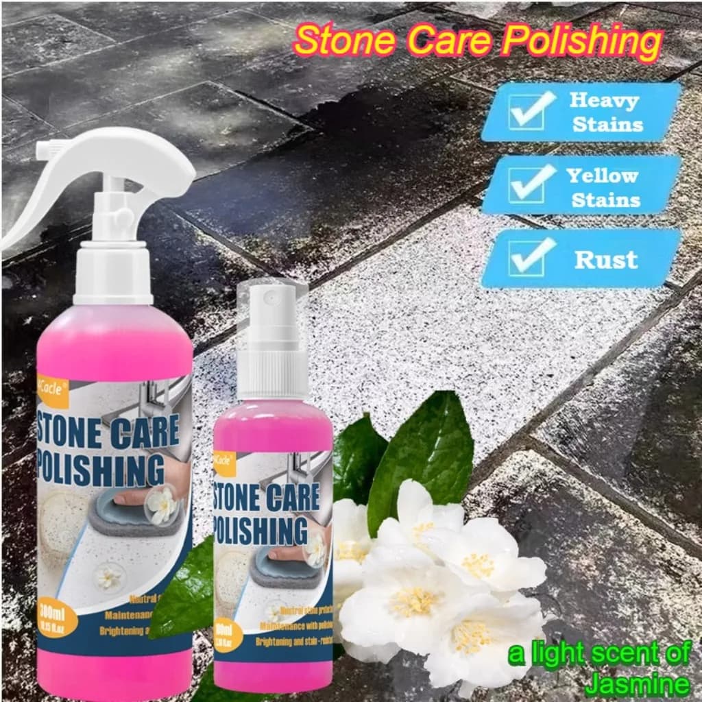 Universal Stone Care Polishing, Marble Tile Stone Coating Agent, Maintenance and Brightening Floor, Ceramic Tile Achieve Shine