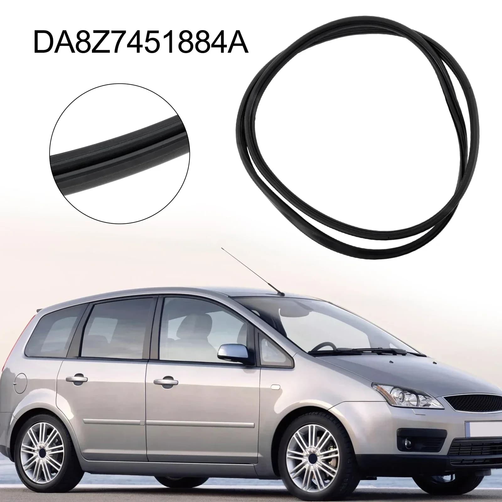 La più recente guarnizione della copertura del tetto apribile per Ford Focus MK2 MK3 05-19 Numero OEM DA8Z- 7451884 -A,DA8Z 7451884 Un accessorio