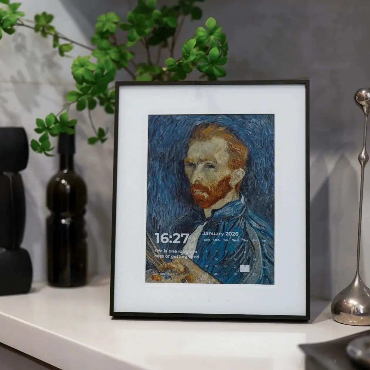 Gift Photo Frame E-Paper Display Digital Picture Frame ReTerminal E1004 13.3' Full Color E-ink 6-Month Battery Dynamic Dashboard