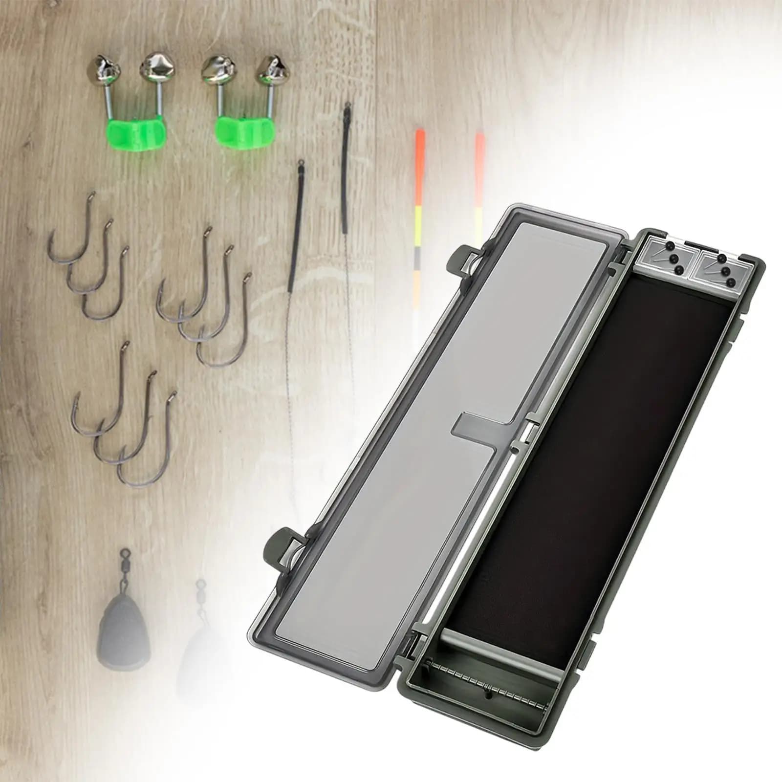 Carp Fishing Lence Box Fishing Container for Fishing Equipment Easy to carry Lightweight and convenient to use for Linger Love