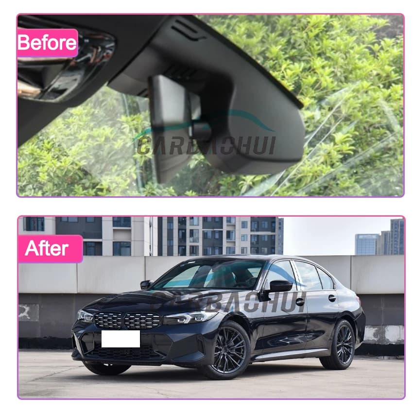 Plug And Play 4K 2160P Dash Cam For BMW M3/M4/M340i & M2 G87 Facelift 2024 2025 2026,OEM Car Camera,Loop Recording,WiFi Control