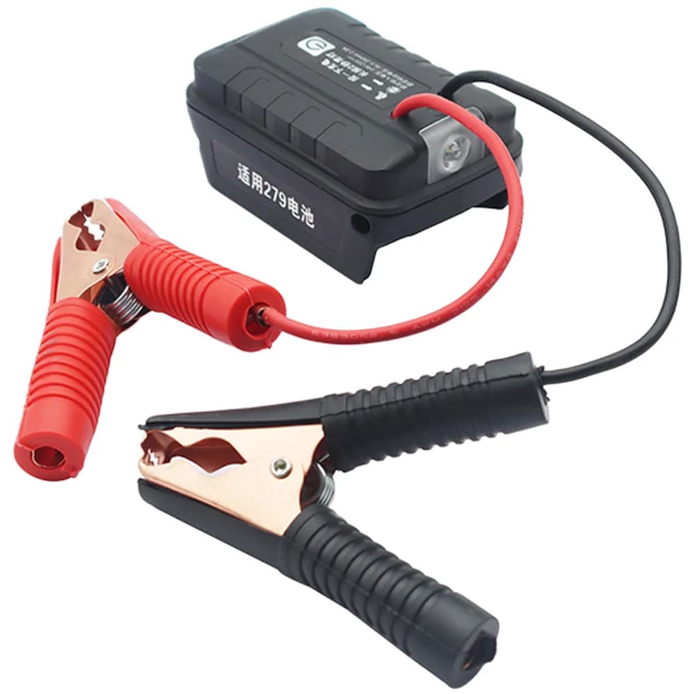 Adattatore per avviamento auto DCB203 per Bosch BAT618 BL1830, convertitore di avviamento di emergenza per utensili elettrici