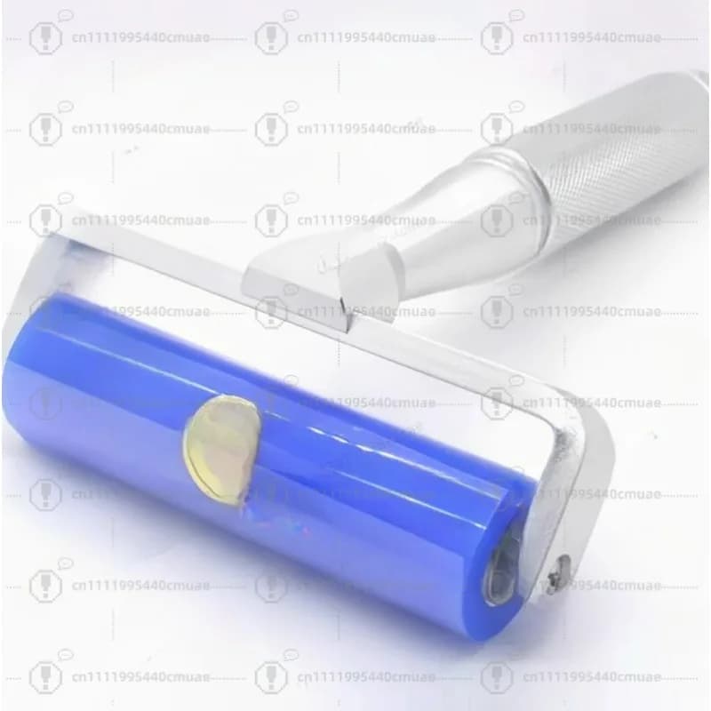 Dust Removal Sticky Silicone Roller, Anti-Static Lint Roller Brush for Phone Repair, Camera Lens, Keyboard Cleaning