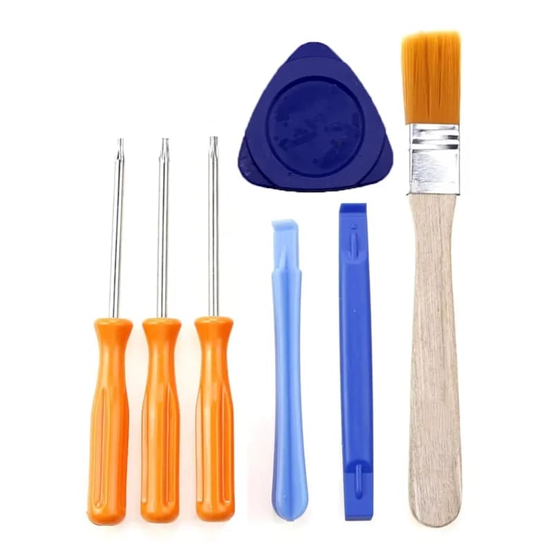 7Pcs Professional Repair Tool Kit Torx T6 T8 T10 Security Screwdriver Set Game Console Controller For PS5 PS4 PS3 Xbox One 360