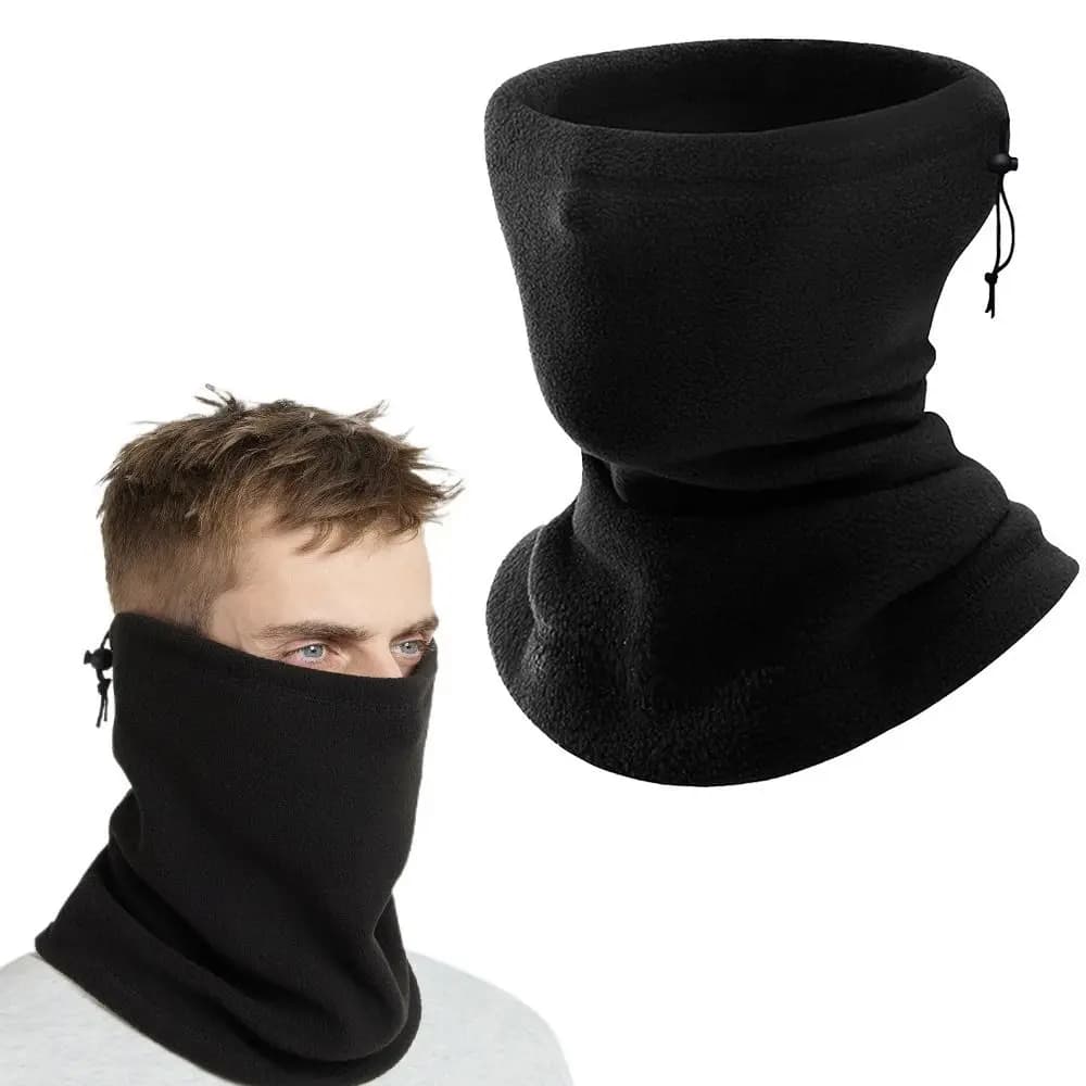 Maschera termica calda per moto Scaldacollo antivento Passamontagna Cerchio Sciarpa avvolgente per il collo Equitazione invernale