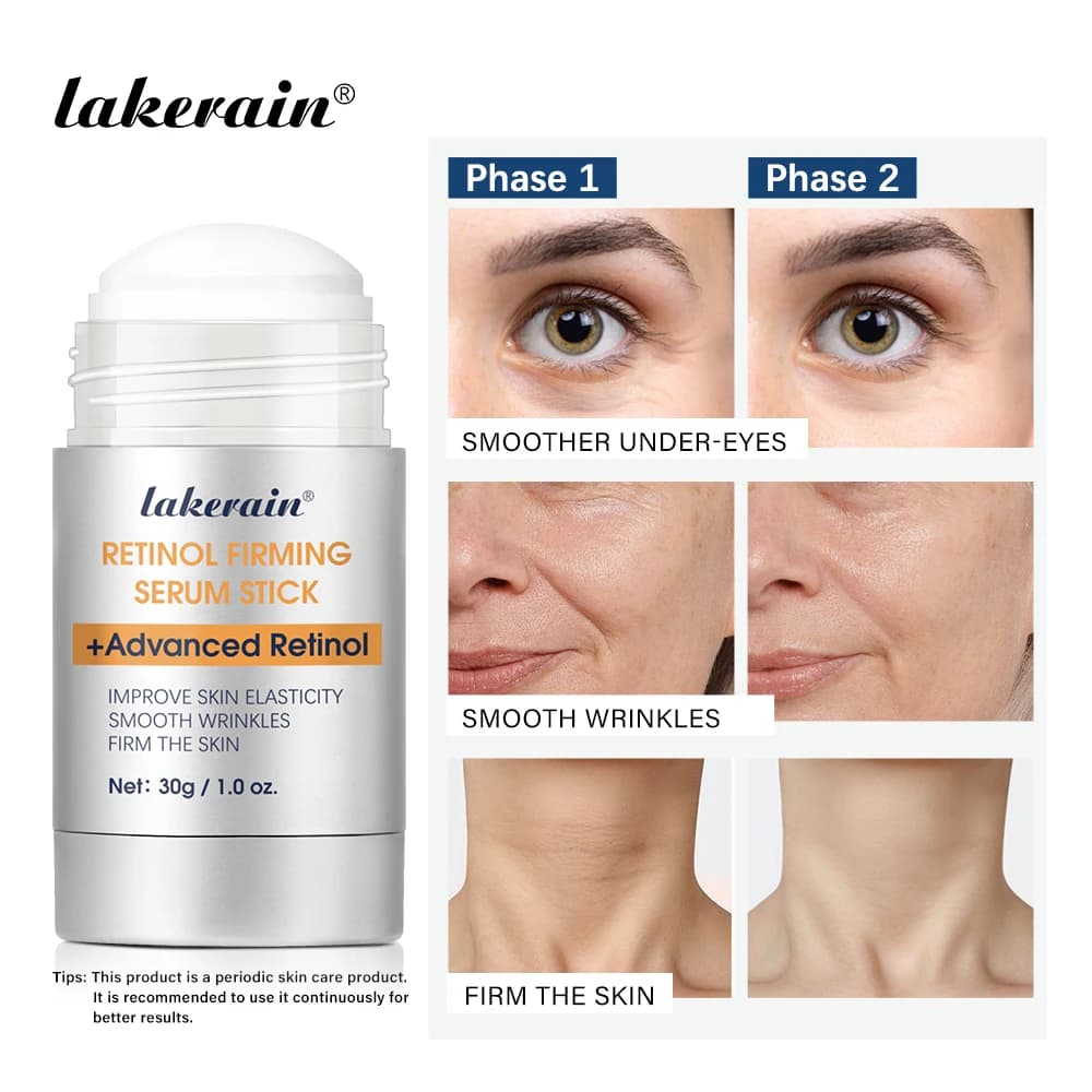 Retinolo Lifting degli occhi Crema rassodante Stick Cerchi scuri Rassodante Pelle Riparazione istantanea degli occhi Siero Stick per le donne Prodotto per la cura degli occhi