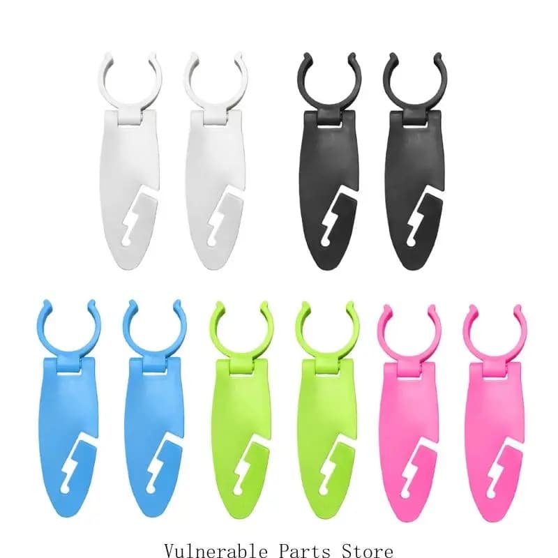 Supporto in plastica da 2 pezzi per vari kayak Paddle Board Clip Morsetti fissaggio Accessorio per paddle Board