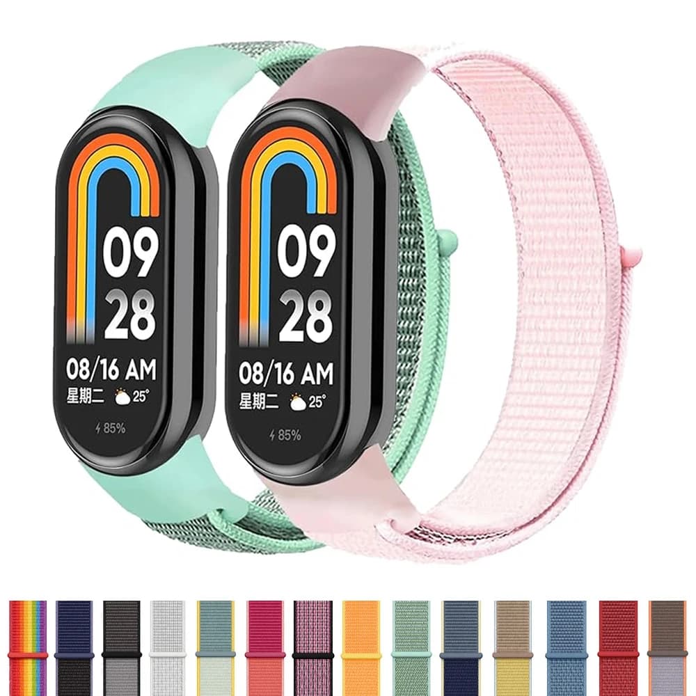 Bracciale per Mi Band 8 9 cinturino cinturino miband 8 cinturino in Nylon Sport cinturino di ricambio da polso pulsera Correa per xiaomi Mi band 9 bands